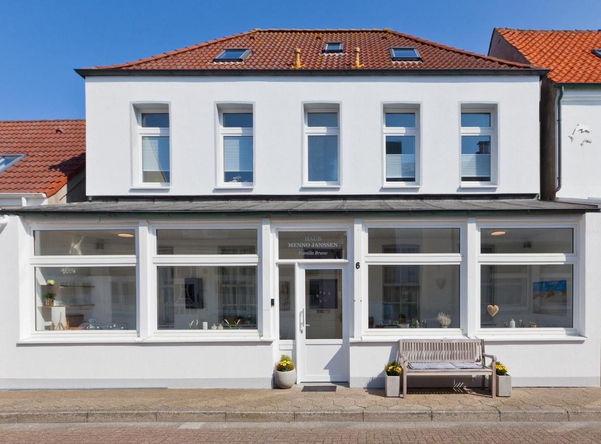 Haus Menno Janssen - Doppelzimmer Norderney Kültér fotó