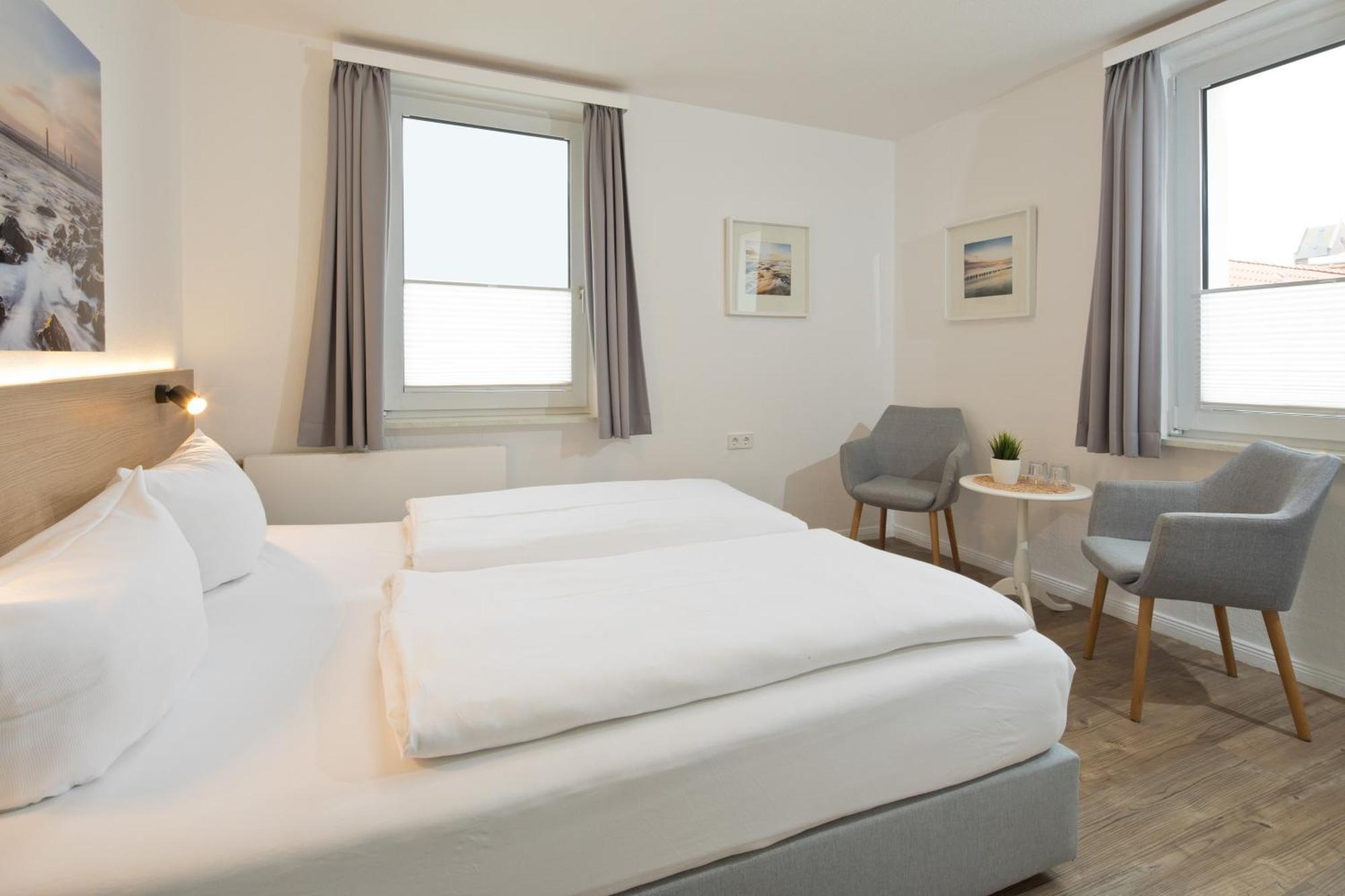 Haus Menno Janssen - Doppelzimmer Norderney Kültér fotó