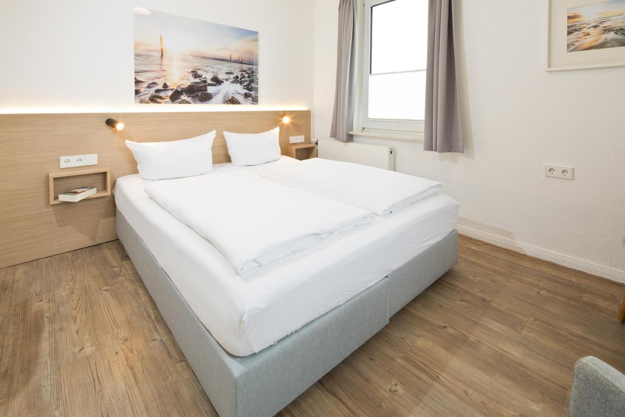 Haus Menno Janssen - Doppelzimmer Norderney Kültér fotó
